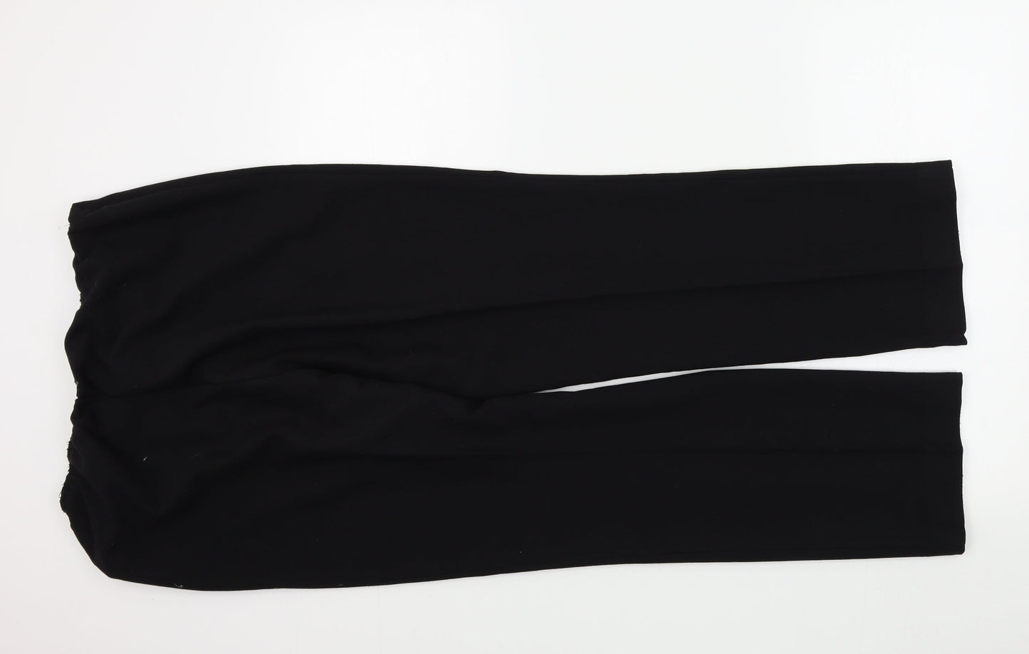 BM Womens Black   Trousers  Size 12 L26 in