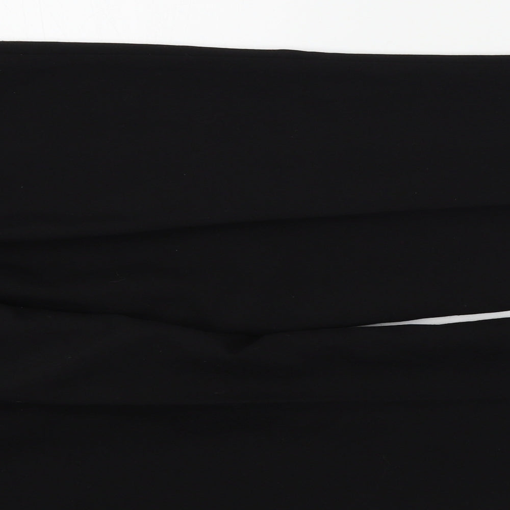 BM Womens Black   Trousers  Size 12 L26 in