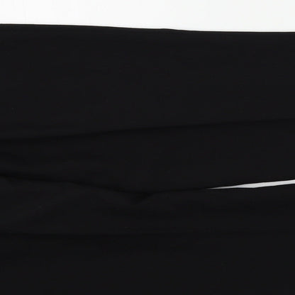 BM Womens Black   Trousers  Size 12 L26 in