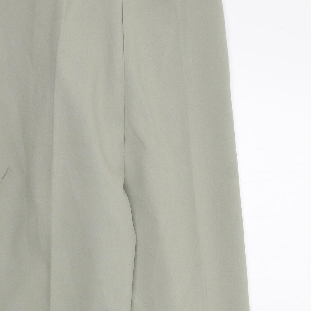 Womens UK Size 22 in Preworn Regular Fit  Green Trousers