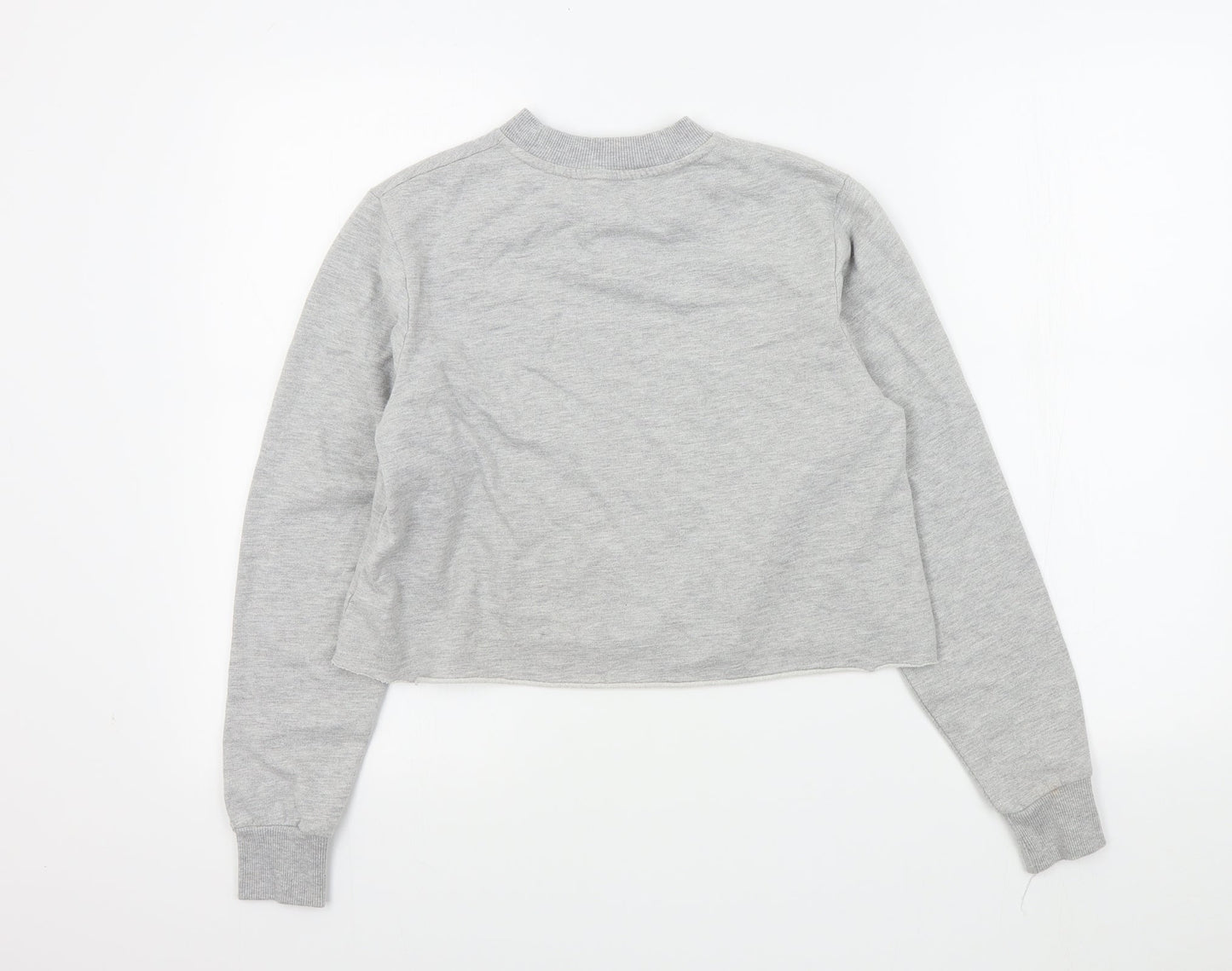 Womens UK Size 8 Topshop Grey Pullover Jumper