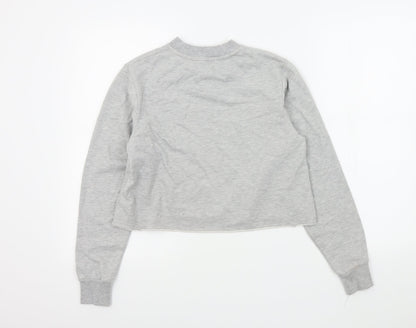 Womens UK Size 8 Topshop Grey Pullover Jumper