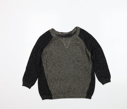 Womens UK Size 6 River Island Black Pullover Jumper
