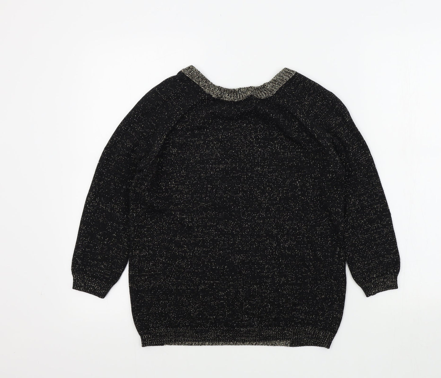 Womens UK Size 6 River Island Black Pullover Jumper