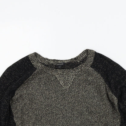 Womens UK Size 6 River Island Black Pullover Jumper