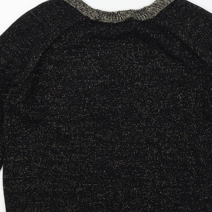Womens UK Size 6 River Island Black Pullover Jumper