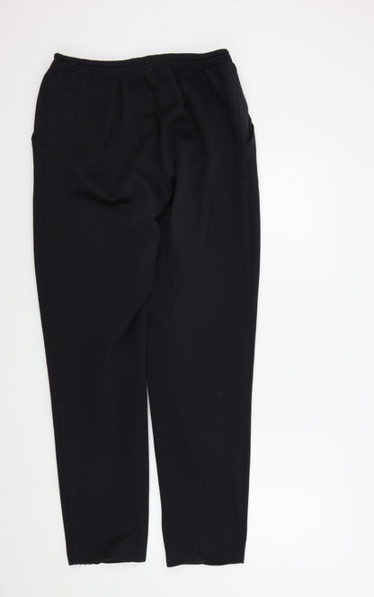 M&S Womens Black   Trousers  Size 14 L29 in