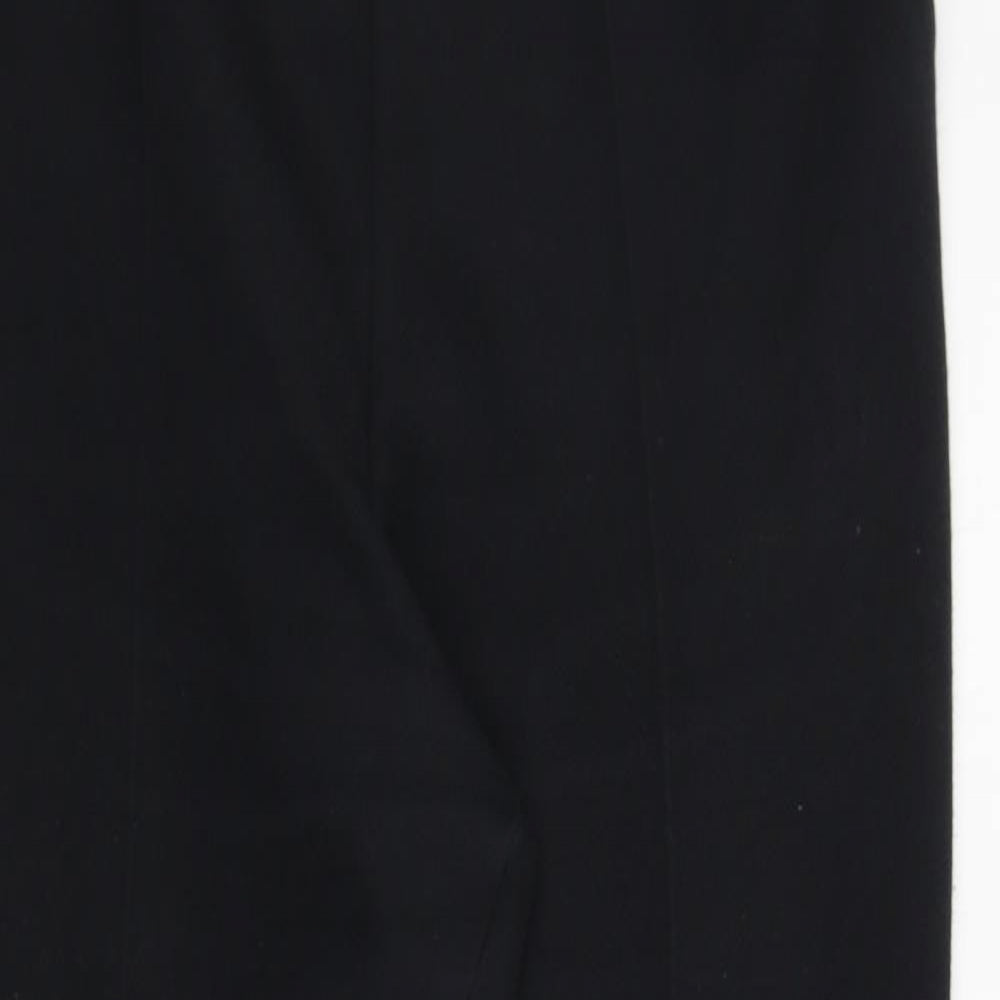 M&S Womens Black   Trousers  Size 14 L29 in