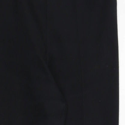M&S Womens Black   Trousers  Size 14 L29 in