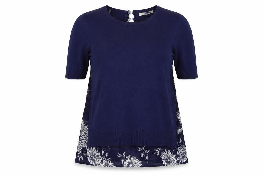 Womens UK Size 8 George Blue Pullover Jumper