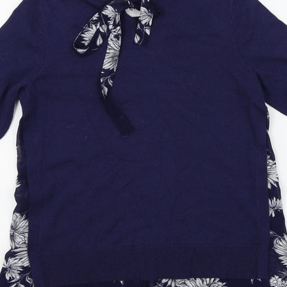 George Womens Blue   Pullover Jumper Size 8