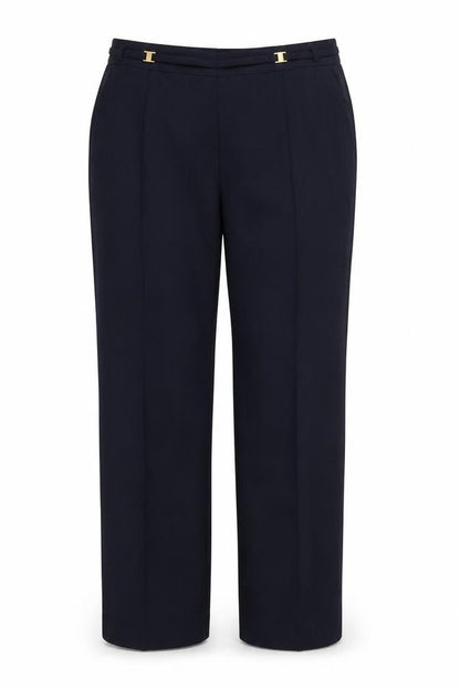 Womens UK Size 12 M&S Regular Fit  Blue Trousers