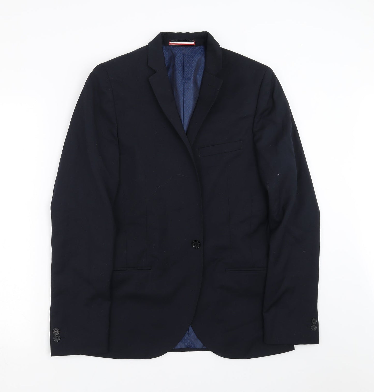 Mens UK Size 38 Ventuno 21 Regular Blue Suit Jacket