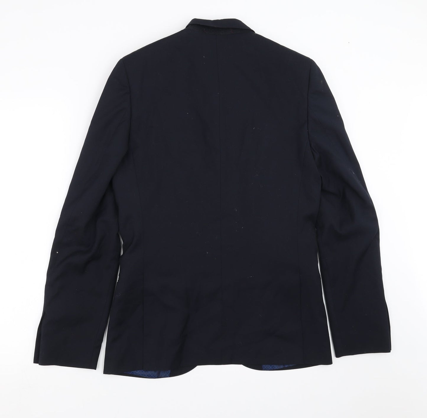 Mens UK Size 38 Ventuno 21 Regular Blue Suit Jacket