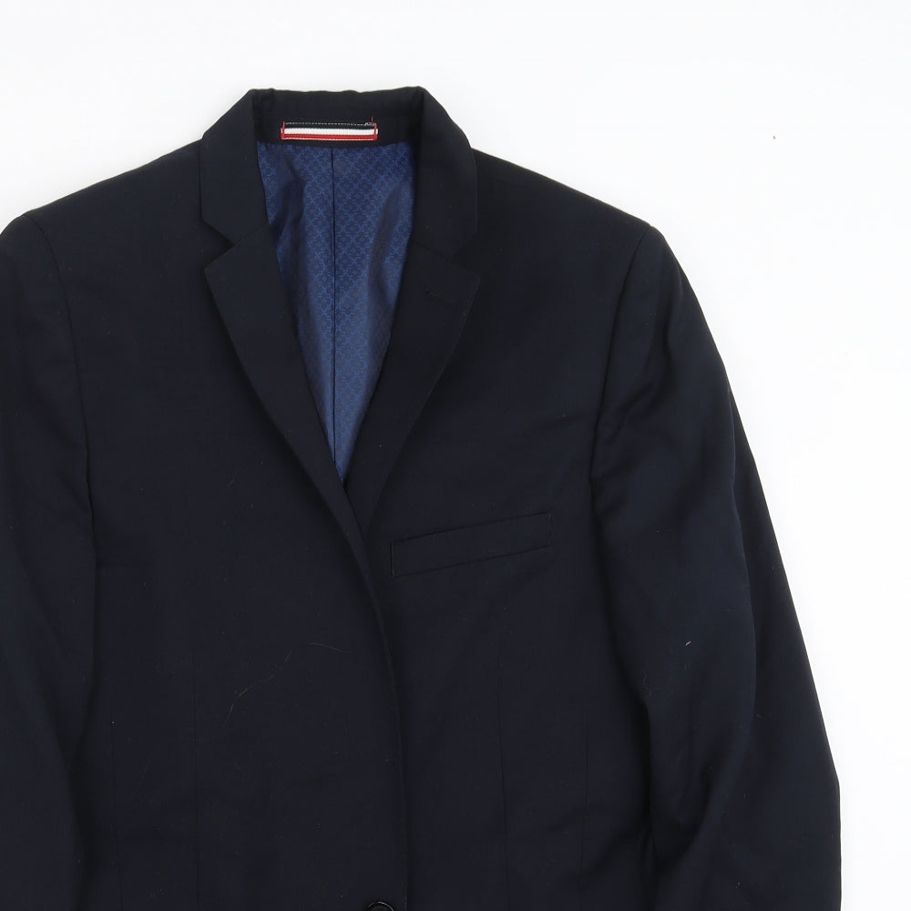 Mens UK Size 38 Ventuno 21 Regular Blue Suit Jacket