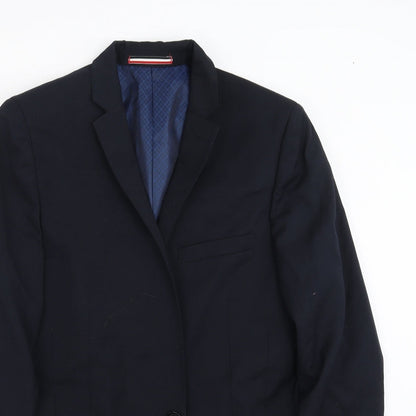 Mens UK Size 38 Ventuno 21 Regular Blue Suit Jacket