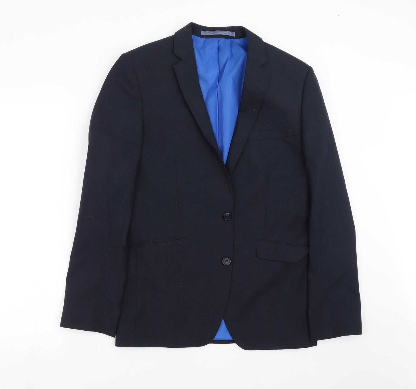 Mens UK Size M Marks and Spencer Regular Blue Suit Jacket