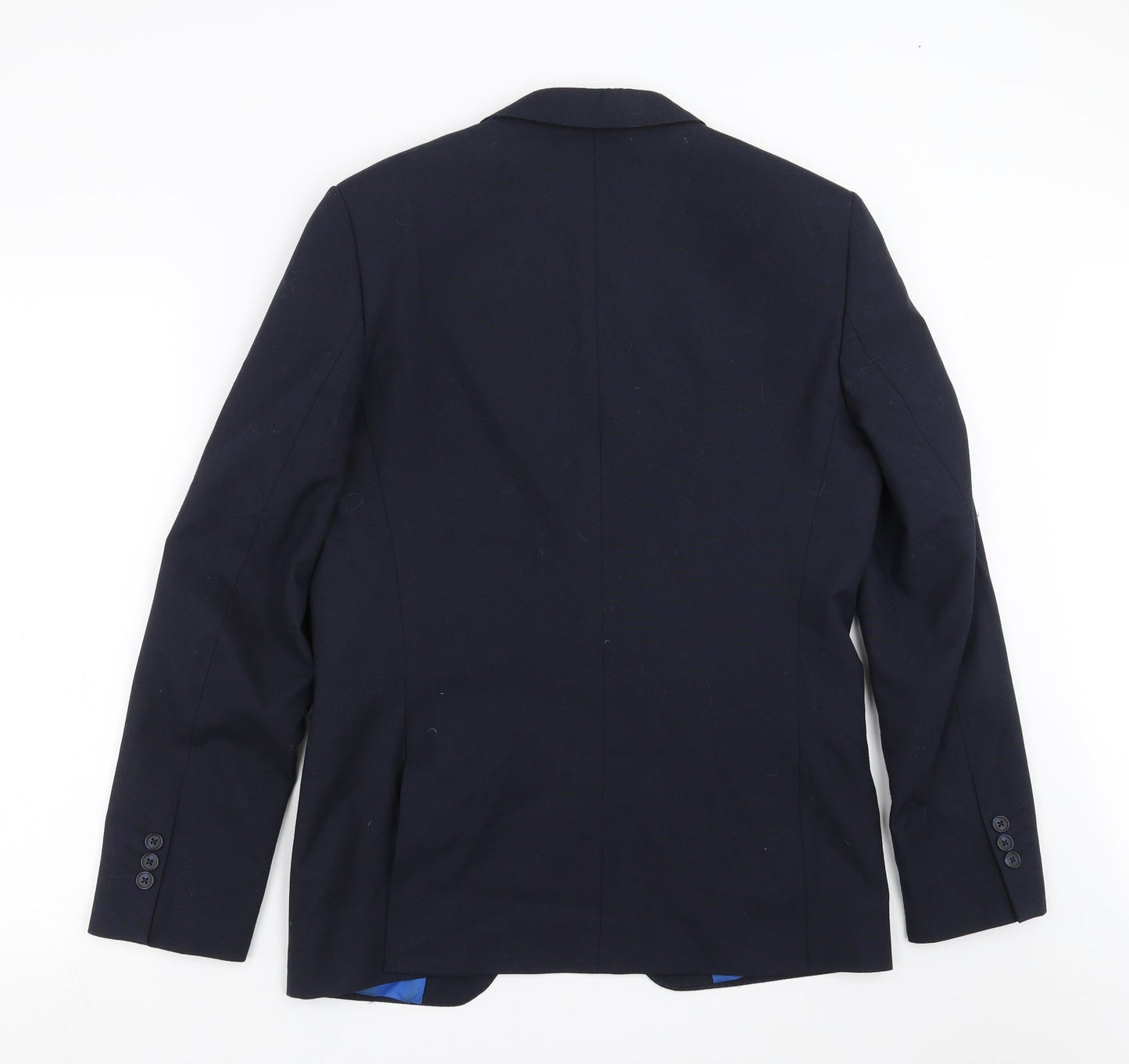 Mens UK Size M Marks and Spencer Regular Blue Suit Jacket