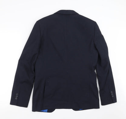 Mens UK Size M Marks and Spencer Regular Blue Suit Jacket