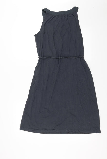 Monsoon Womens Grey   Shift  Size M  - beaded neck line