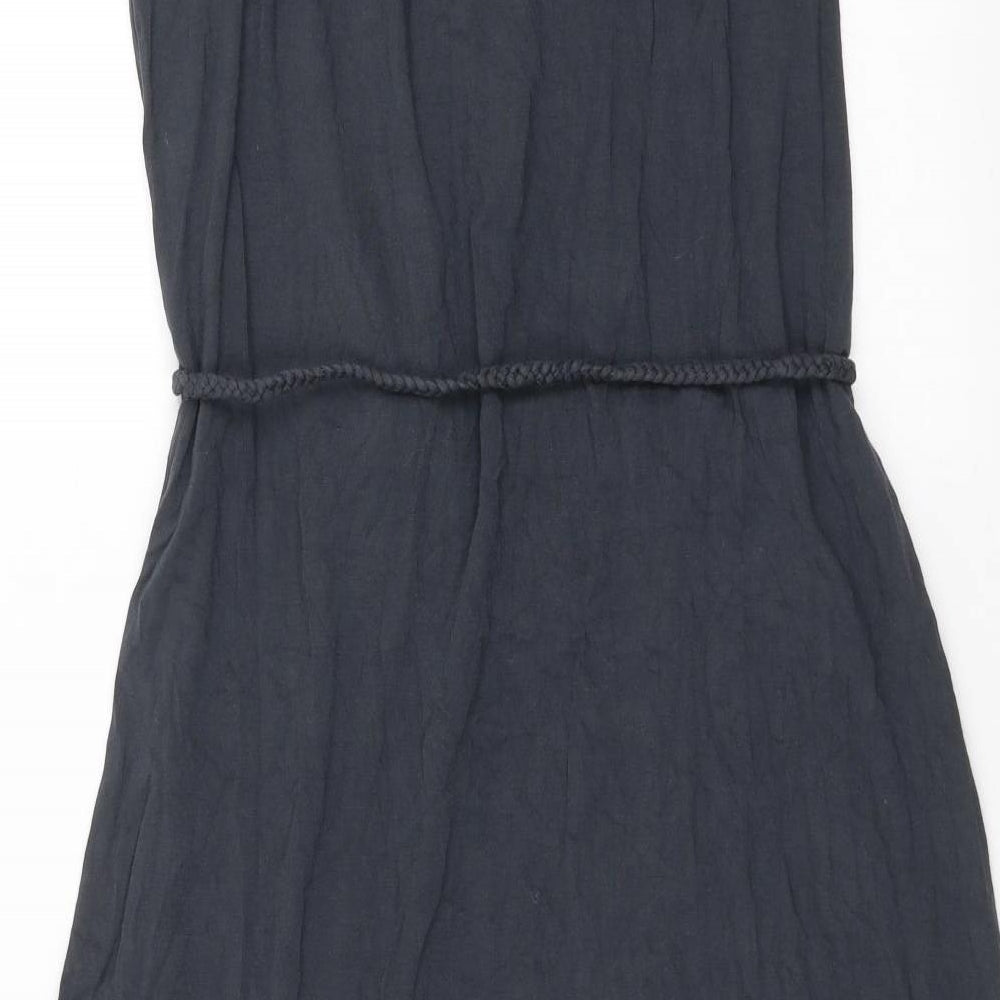 Monsoon Womens Grey   Shift  Size M  - beaded neck line