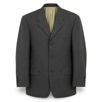 Mens UK Size 40 Charlton Gray Regular Grey Suit Jacket