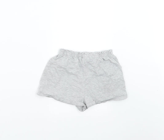 NEXT Girls Grey   Hot Pants Shorts Size 4-5 Years