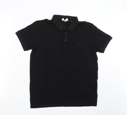 Tailored Originals Mens Black    Polo Size S