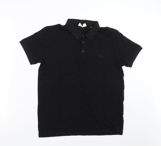 Tailored Originals Mens Black    Polo Size S
