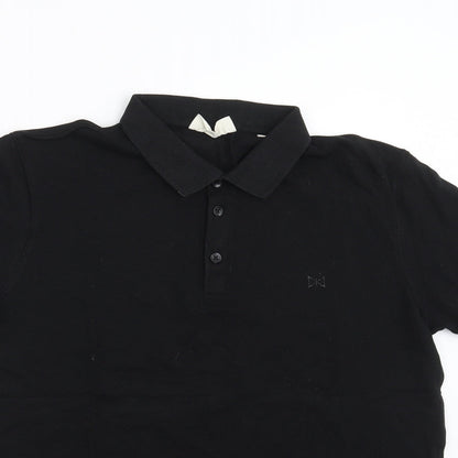 Tailored Originals Mens Black    Polo Size S