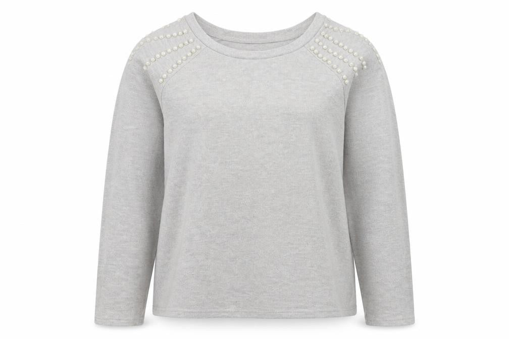Womens UK Size L George Grey Pullover Jumper