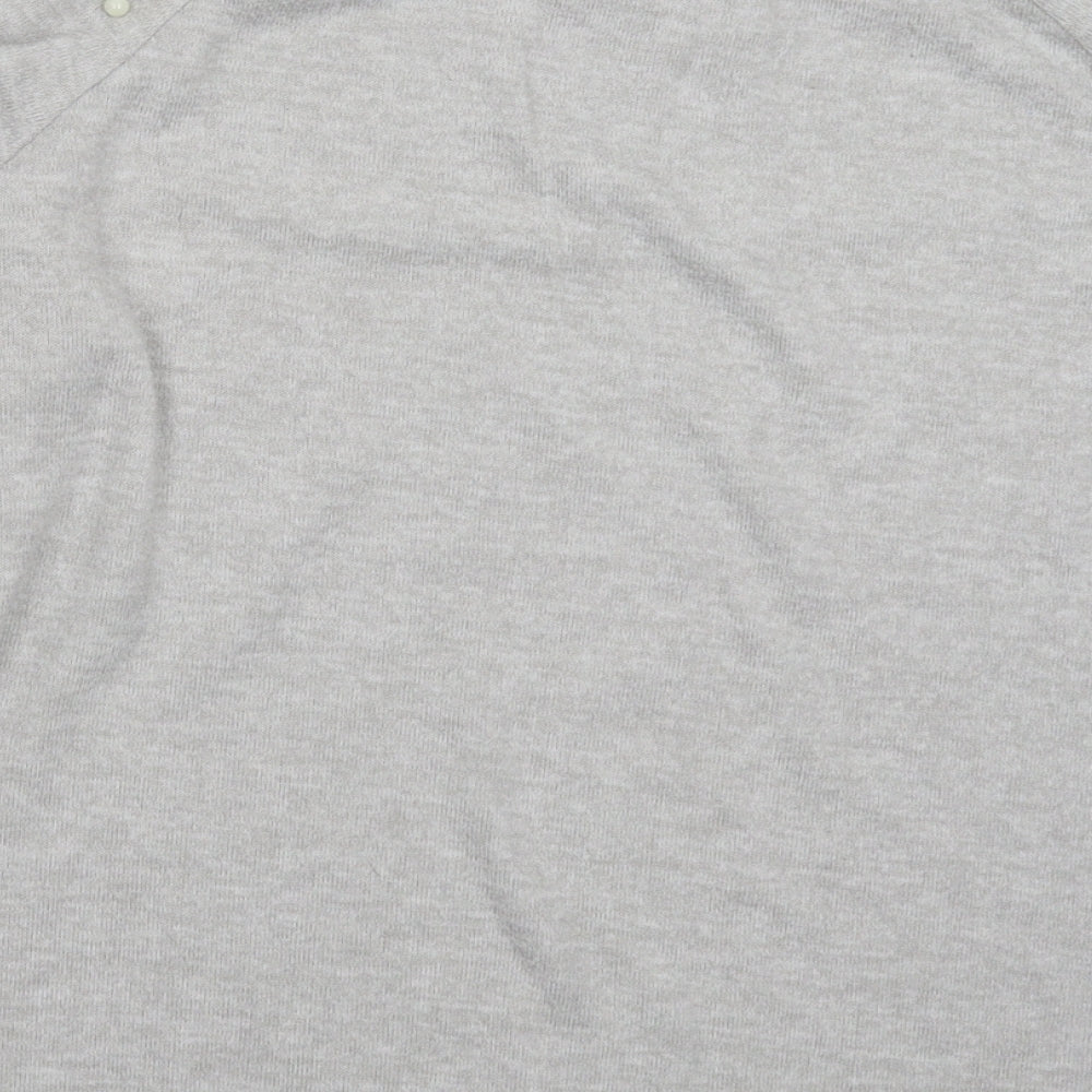 George Womens Grey  Knit Pullover Jumper Size L