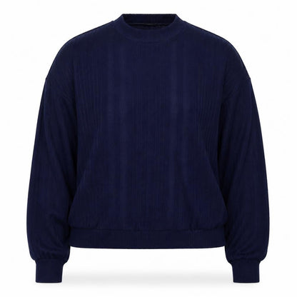 SheIn Womens Blue  Knit Pullover Jumper Size L