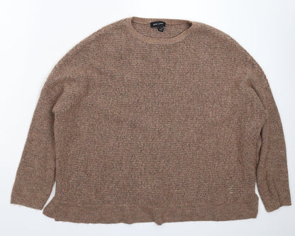 Womens UK Size S New Look Grey Pullover Jumper