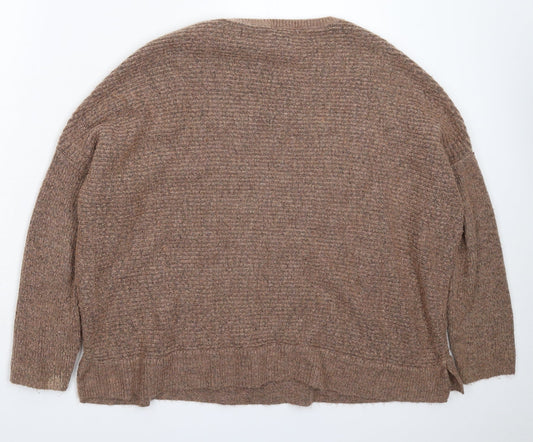 Womens UK Size S New Look Grey Pullover Jumper