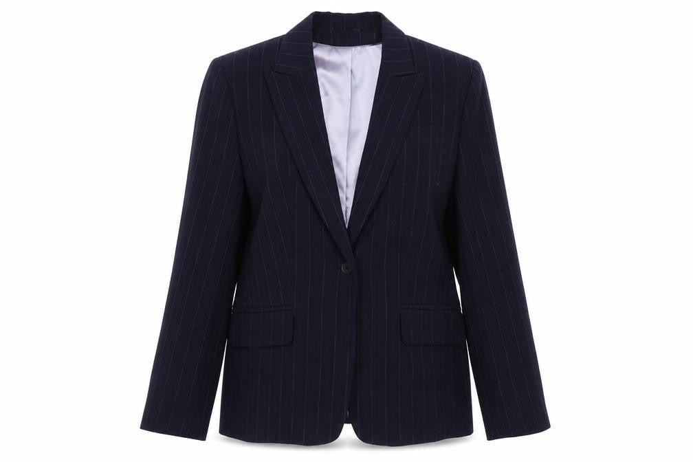 Womens UK Size 12 Autonomy Regular Blue Suit Jacket