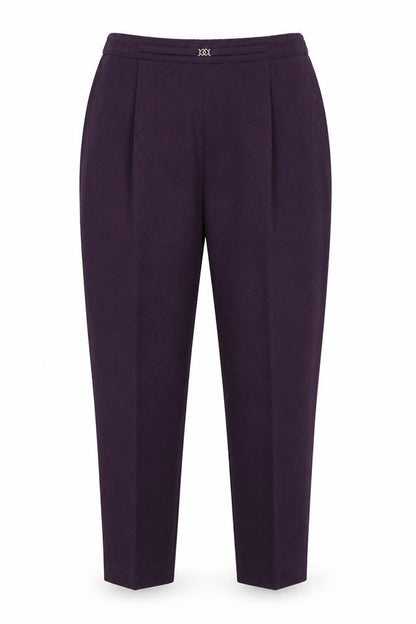 Womens UK Size 32 Berkertex Regular Fit  Purple Trousers