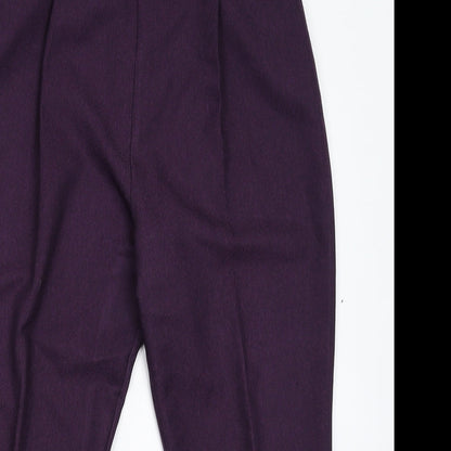Womens UK Size 32 Berkertex Regular Fit  Purple Trousers
