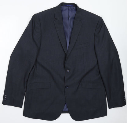 Mens UK Size 46 Taylor & Wright Regular Blue Suit Jacket
