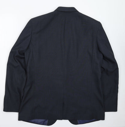 Mens UK Size 46 Taylor & Wright Regular Blue Suit Jacket