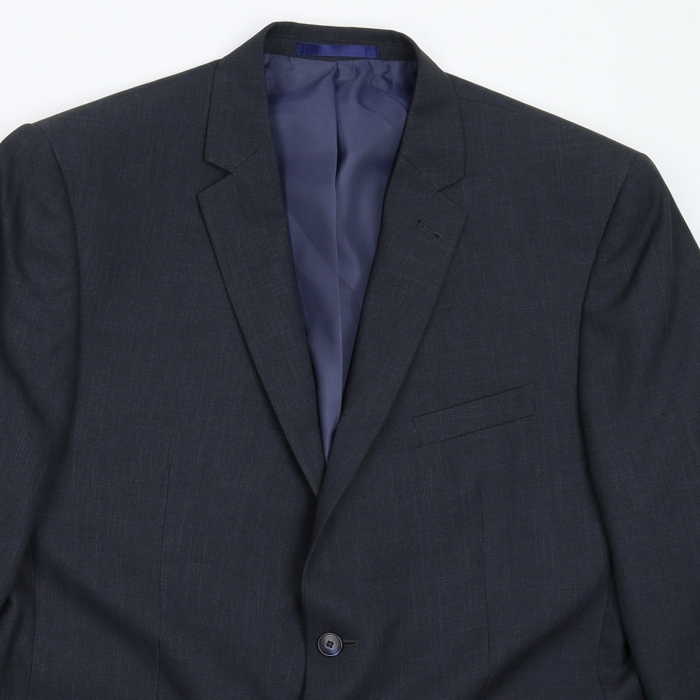Mens UK Size 46 Taylor & Wright Regular Blue Suit Jacket