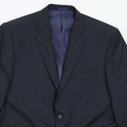 Mens UK Size 46 Taylor & Wright Regular Blue Suit Jacket