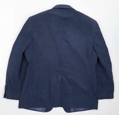 Mens UK Size 42 Marks and Spencer Regular Blue Suit Jacket