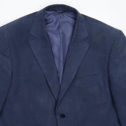 Mens UK Size 42 Marks and Spencer Regular Blue Suit Jacket