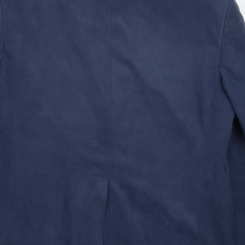 Mens UK Size 42 Marks and Spencer Regular Blue Suit Jacket