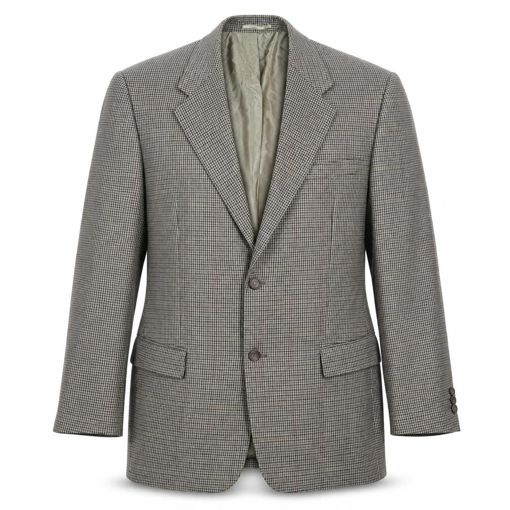 Mens UK Size 40 Preworn Regular Multicoloured Suit Jacket