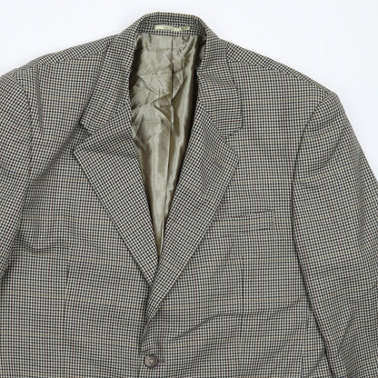 Mens UK Size 40 Preworn Regular Multicoloured Suit Jacket