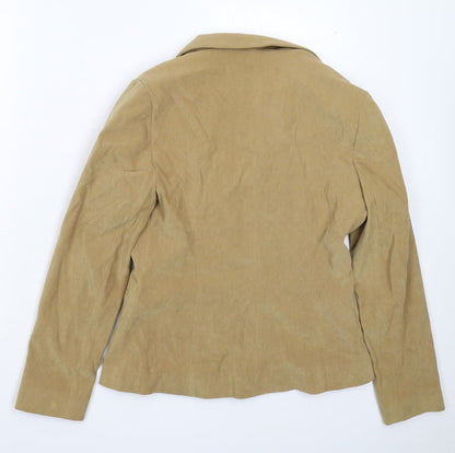Womens UK Size 12 NL Collection Regular Beige Blazer