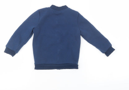 Preworn Boys Blue   Basic Jacket Jacket Size 9-12 Months