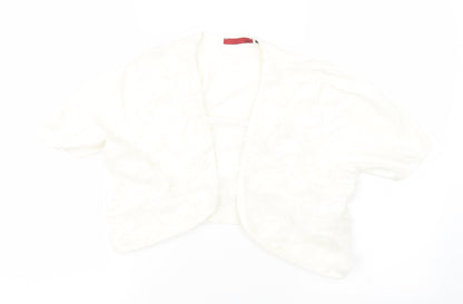 Womens UK Size L Preworn White Jacket